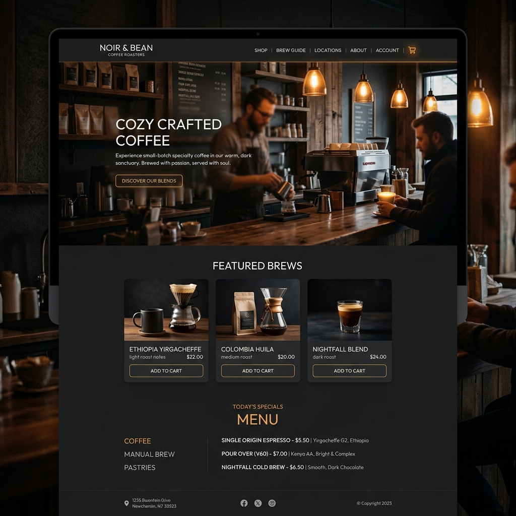 Cafe Mockup